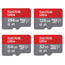 Карта памяти SanDisk micro SDXC class10 256Gb Ultra UHS-I A1 (150 Mb/s) без адаптера