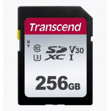 Карта памяти Transcend SDXC  256GB 300S Class 10 UHS-I U3 V30 {4K}